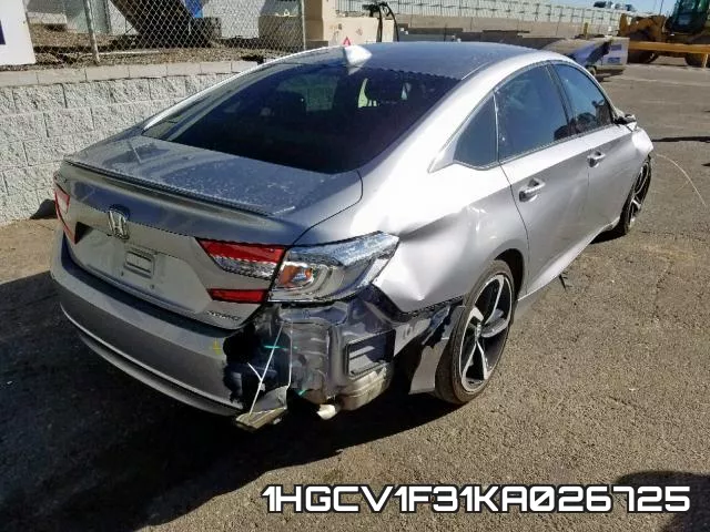 1HGCV1F31KA026725 фото 5