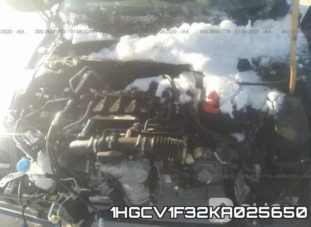 1HGCV1F32KA025650 фото 2
