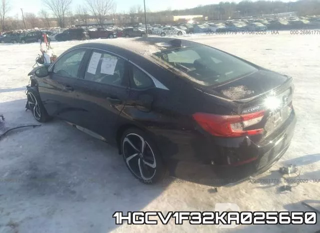 1HGCV1F32KA025650 фото 4