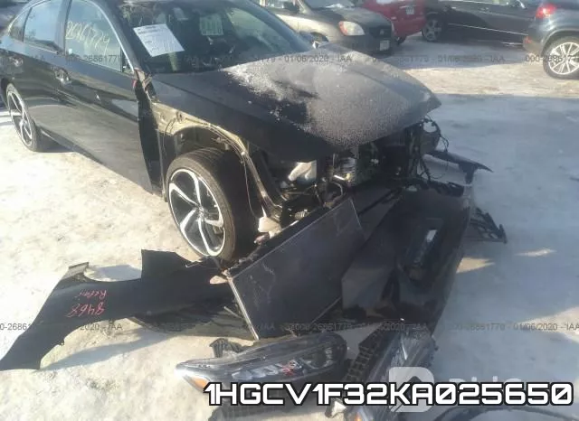 1HGCV1F32KA025650 фото 7