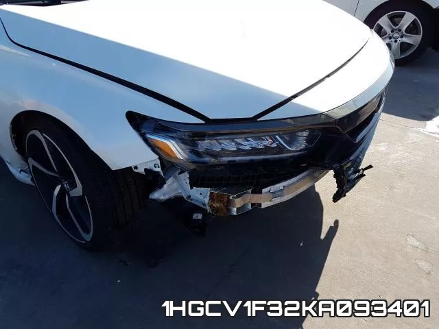 1HGCV1F32KA093401 фото 10