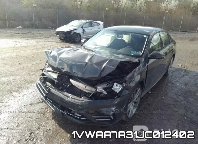 1VWAA7A31JC012402 фото 3