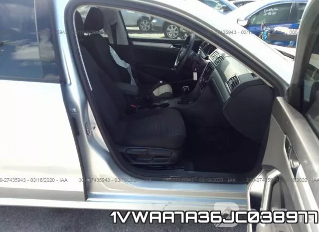 1VWAA7A36JC038977 фото 9