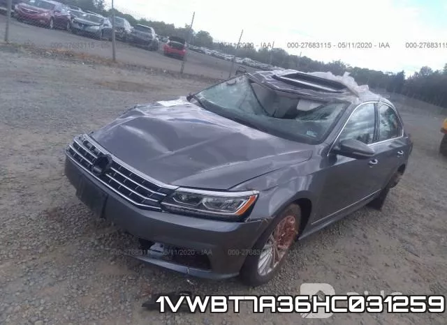 1VWBT7A36HC031259 фото 3