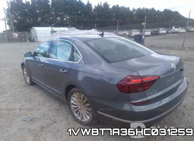 1VWBT7A36HC031259 фото 4