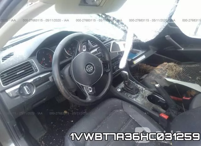 1VWBT7A36HC031259 фото 6