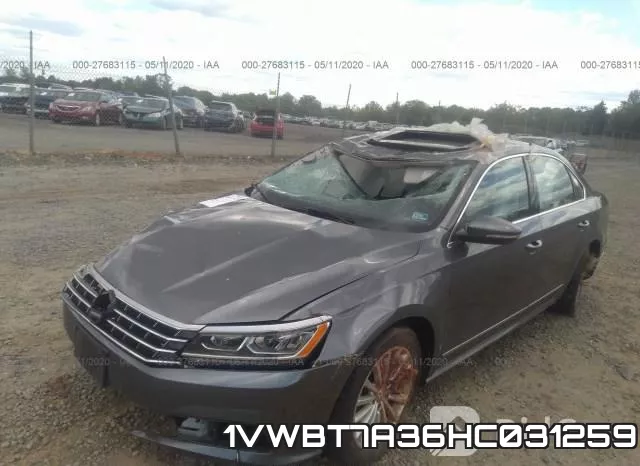 1VWBT7A36HC031259 фото 7