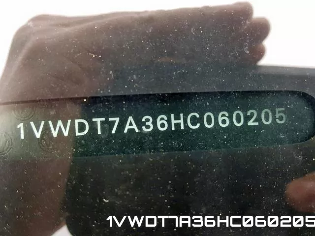 1VWDT7A36HC060205 фото 2