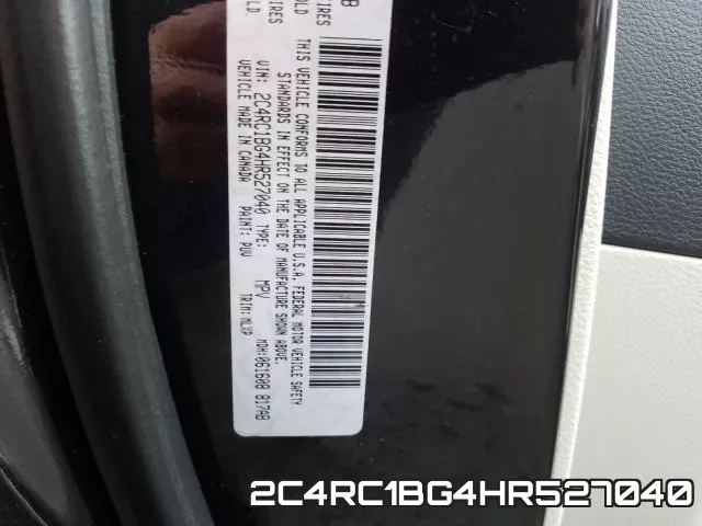 2C4RC1BG4HR527040 фото 2