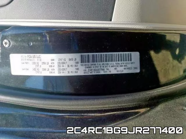 2C4RC1BG9JR277400 фото 2
