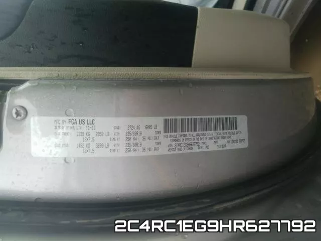2C4RC1EG9HR627792 фото 2
