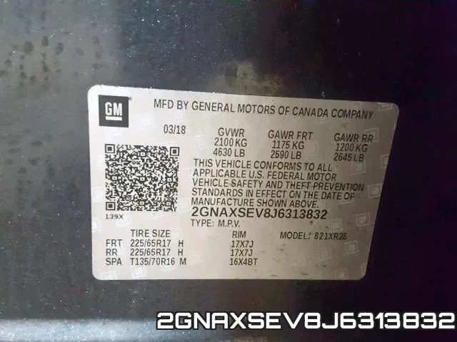 2GNAXSEV8J6313832 фото 2