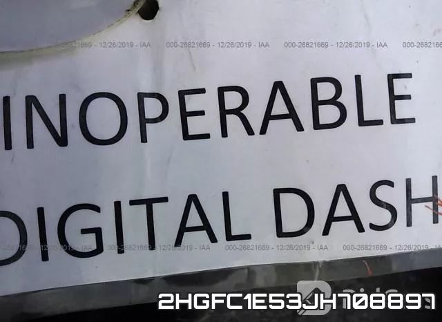2HGFC1E53JH708897 фото 8