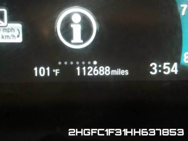 2HGFC1F31HH637853 фото 9