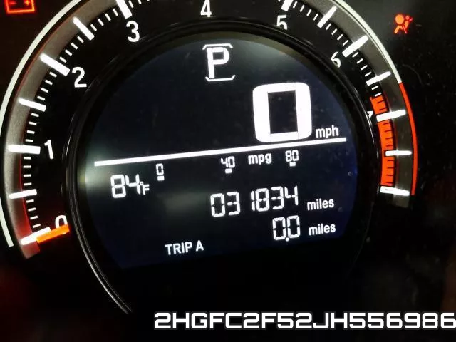 2HGFC2F52JH556986 фото 9