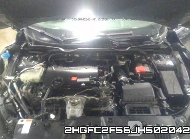 2HGFC2F56JH502042 фото 2