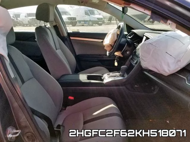 2HGFC2F62KH518071 фото 6