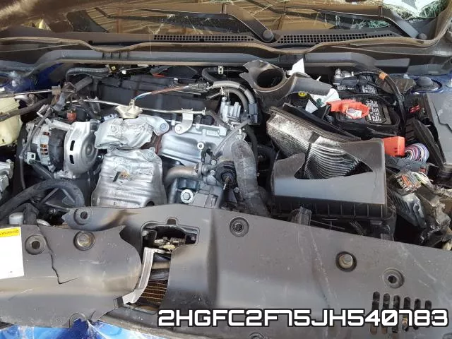2HGFC2F75JH540783 фото 8