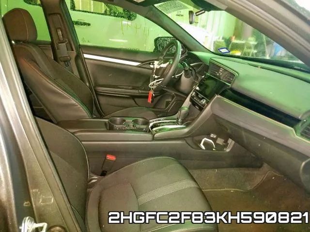2HGFC2F83KH590821 фото 6