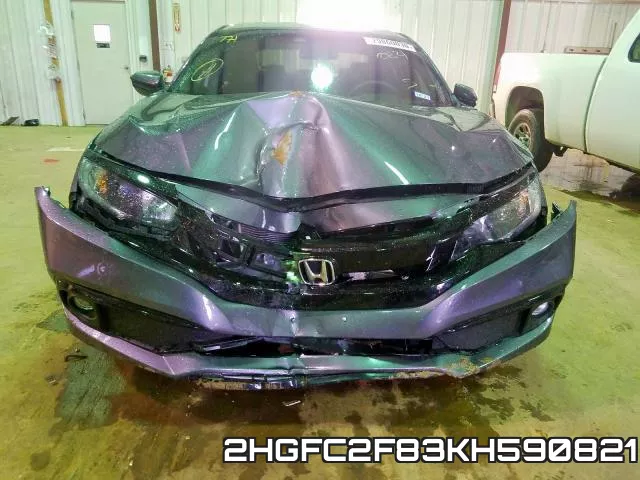 2HGFC2F83KH590821 фото 10