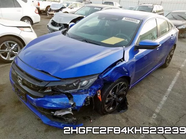 2HGFC2F84KH523239 фото 3