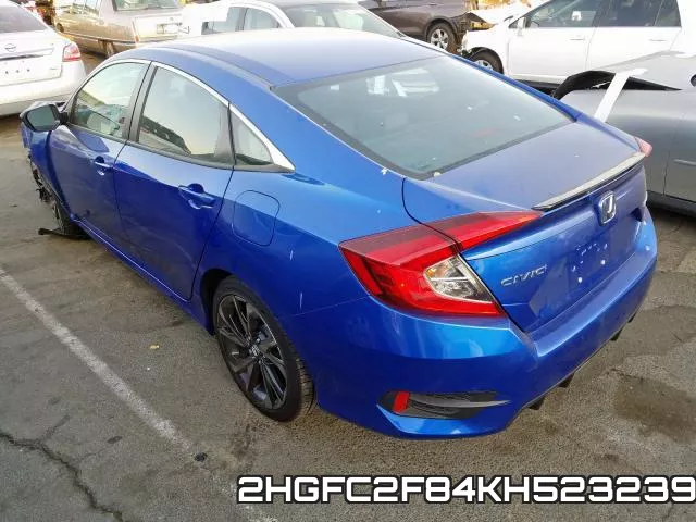 2HGFC2F84KH523239 фото 4