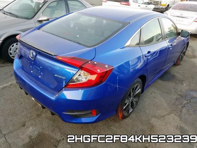 2HGFC2F84KH523239 фото 5
