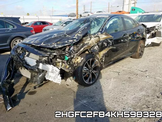 2HGFC2F84KH598328 фото 3