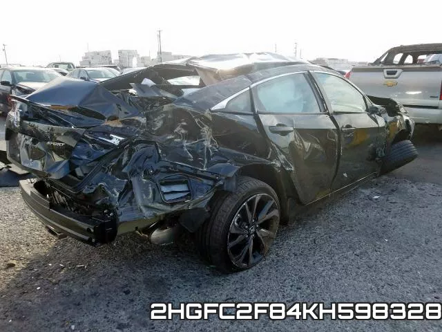 2HGFC2F84KH598328 фото 5