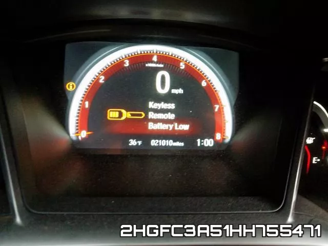 2HGFC3A51HH755471 фото 9