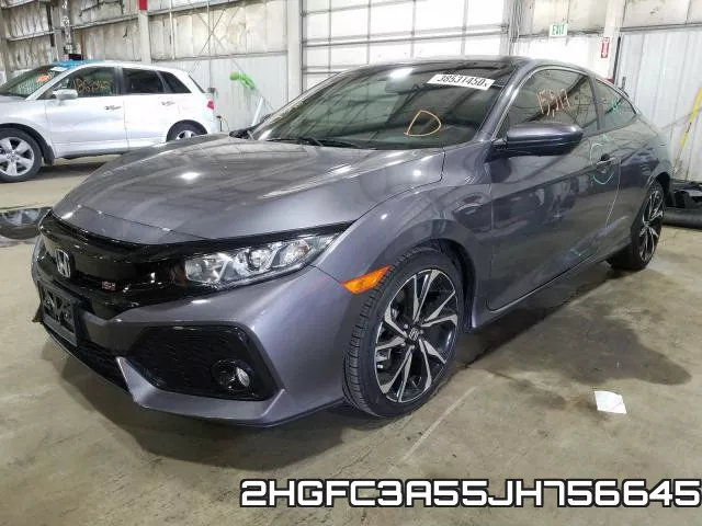 2HGFC3A55JH756645 фото 3
