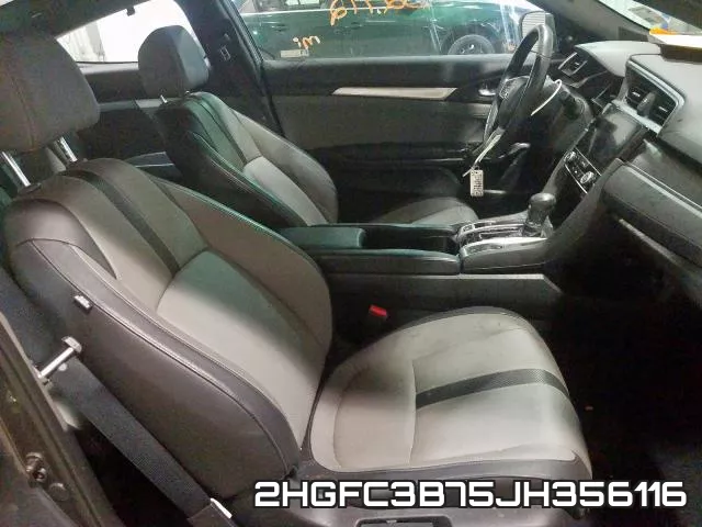 2HGFC3B75JH356116 фото 6