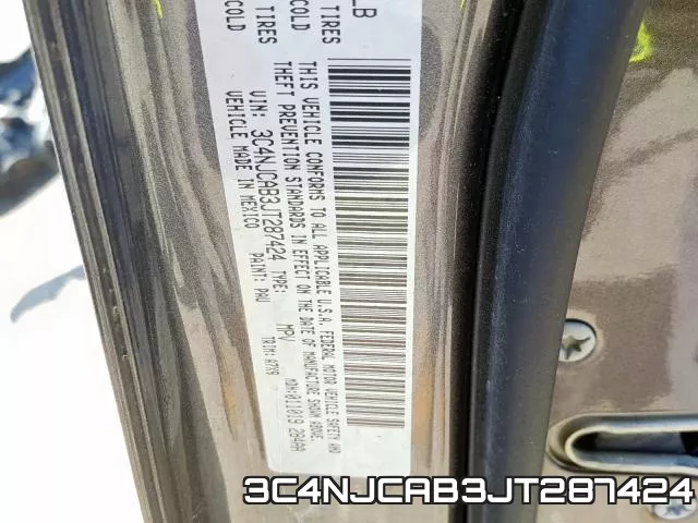 3C4NJCAB3JT287424 фото 2