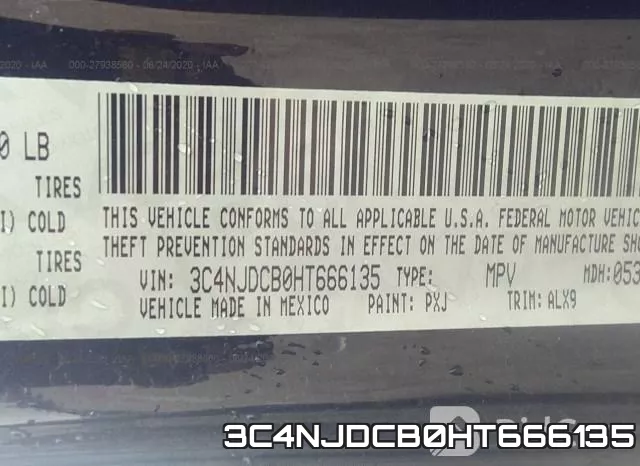 3C4NJDCB0HT666135 фото 10