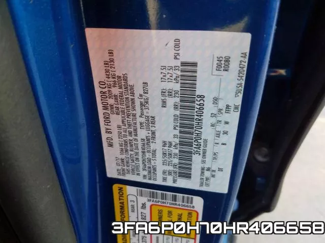 3FA6P0H70HR406658 фото 2