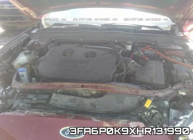 3FA6P0K9XHR131990 фото 2