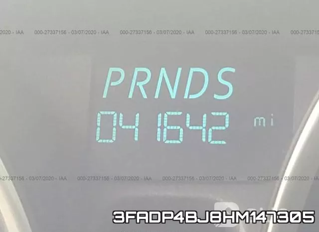 3FADP4BJ8HM147305 фото 8