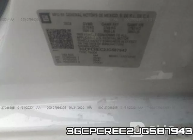 3GCPCREC2JG587943 фото 10