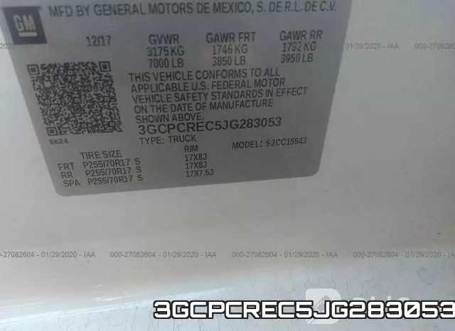 3GCPCREC5JG283053 фото 10