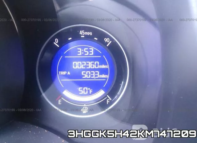 3HGGK5H42KM747209 фото 8