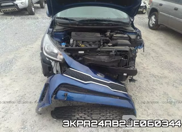 3KPA24AB2JE060344 фото 2