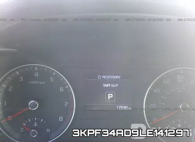 3KPF34AD9LE141297 фото 8
