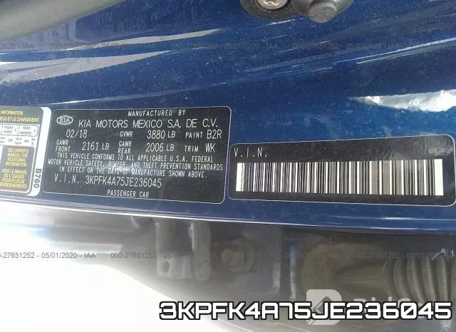 3KPFK4A75JE236045 фото 10