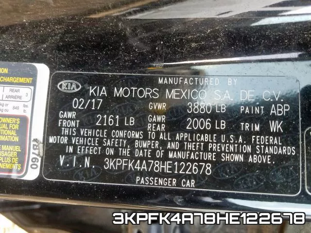 3KPFK4A78HE122678 фото 2