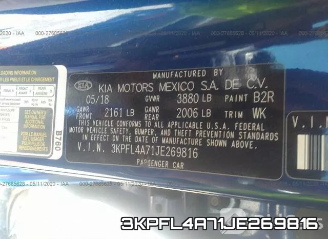 3KPFL4A71JE269816 фото 10