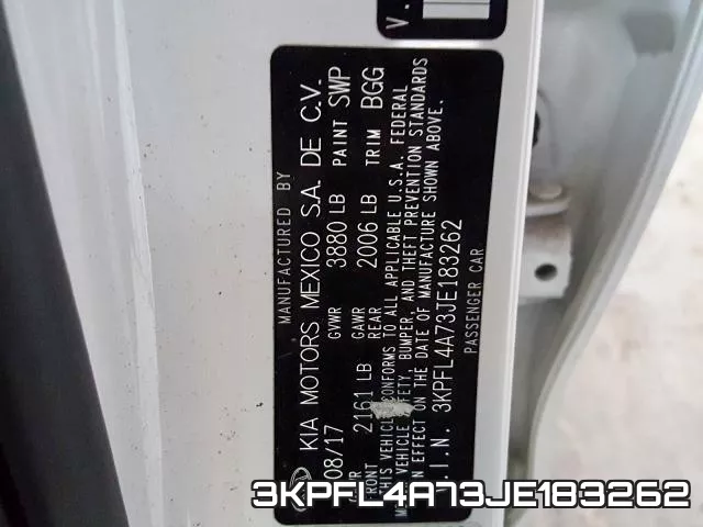 3KPFL4A73JE183262 фото 2