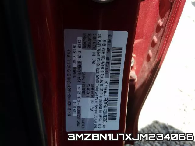 3MZBN1U7XJM234066 фото 2