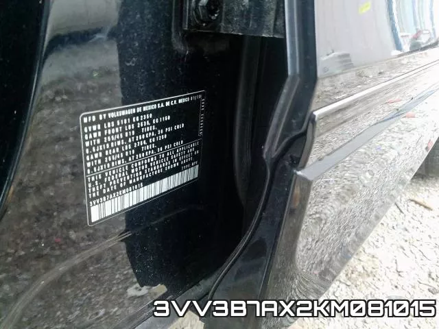 3VV3B7AX2KM081015 фото 2