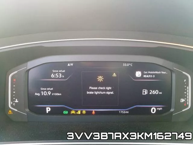 3VV3B7AX3KM162749 фото 9