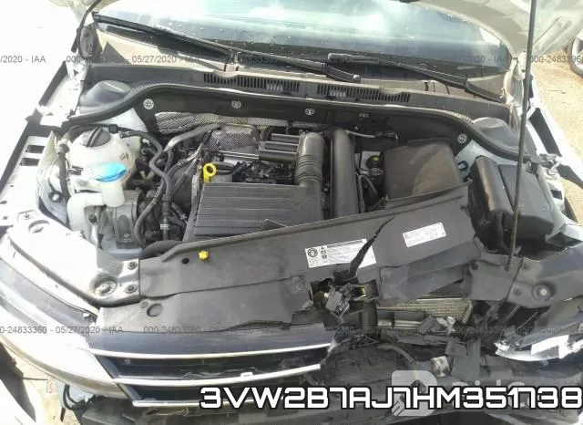 3VW2B7AJ7HM351738 фото 2